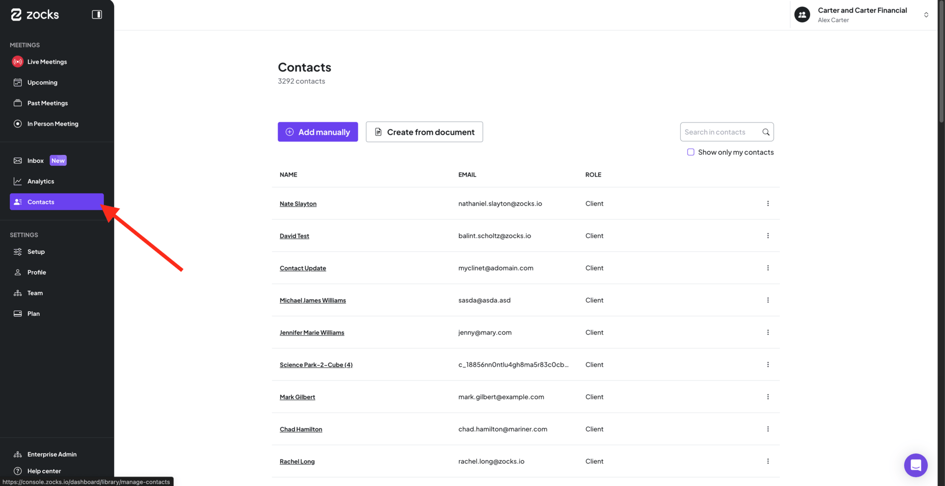 Scheduled meeting prep