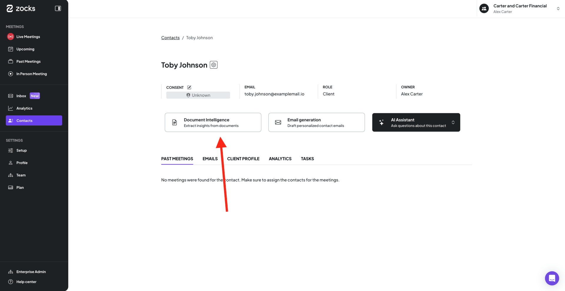 Scheduled meeting prep